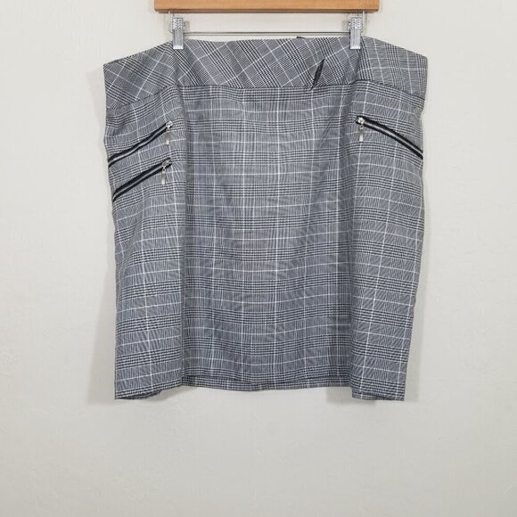 NWT Ashley Stewart Plaid Skirts Size 22 - Picture 2 of 6